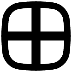 Border Full Icon from Flex Remix Set