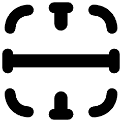 Border Horizontal Icon from Flex Remix Set