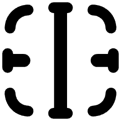 Border Vertical Icon from Flex Remix Set