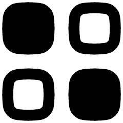 Layout Grid Icon from Flex Remix Set