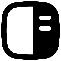 Layout Right Sidebar Icon from Flex Remix Set