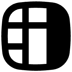 Layout Window 43 Icon from Flex Remix Set
