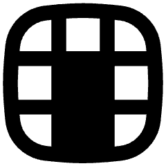 Layout Window 44 Icon from Flex Remix Set