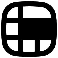 Layout Window 48 Icon from Flex Remix Set