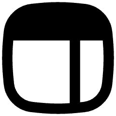 Layout Window 5 Icon from Flex Remix Set