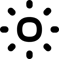 Brightness 4 Icon from Flex Remix Set