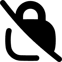 Disabled Padlock Icon from Flex Remix Set