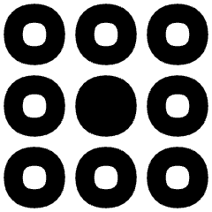 Dial Pad Center Middle Icon from Flex Remix Set