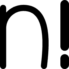 Factorial Icon from Flex Remix Set