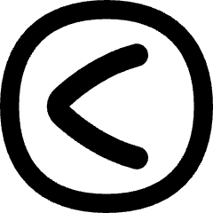 Less Than Sign Circle Icon from Flex Remix Set