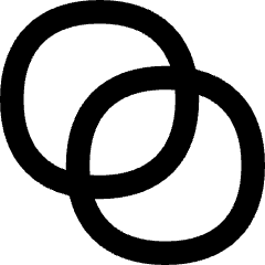 Pathfinder Circle Divide Icon from Flex Remix Set