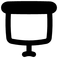 Projector Screen Icon from Flex Remix Set