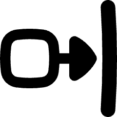 Move Right Icon from Flex Remix Set