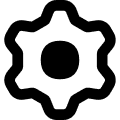 Cog Icon from Flex Remix Set