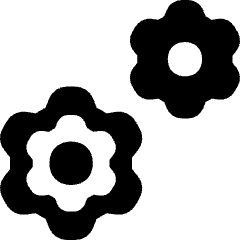 Cog Double Icon from Flex Remix Set