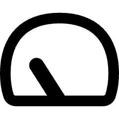 Dashboard Gauge Low 2 Icon from Flex Remix Set