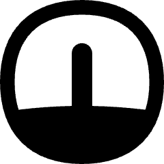 Dashboard Gauge Medium 1 Icon from Flex Remix Set