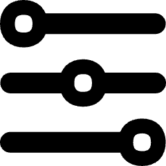 Horizontal Slider 2 Icon from Flex Remix Set