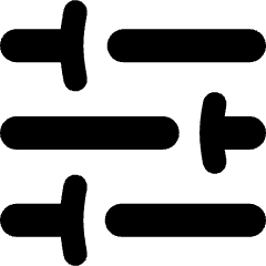 Horizontal Slider 3 Icon from Flex Remix Set