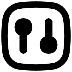 Vertical Slider Square Icon from Flex Remix Set