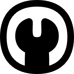 Wrench Circle Icon from Flex Remix Set