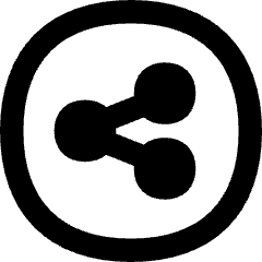 Share Link Circle Icon from Flex Remix Set