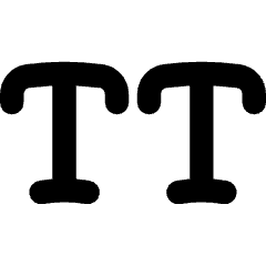 All Caps Icon from Flex Remix Set