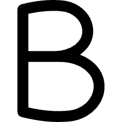 Bold Text Icon from Flex Remix Set