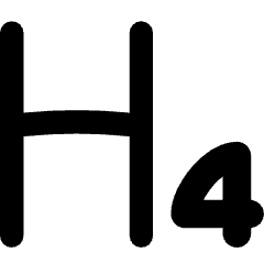 Heading 4 Paragraph Styles Heading Icon from Flex Remix Set
