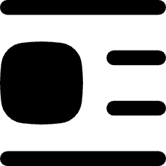 Insert Center Left 1 Icon from Flex Remix Set