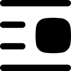Insert Center Right 1 Icon from Flex Remix Set