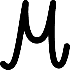 Script Font Icon from Flex Remix Set