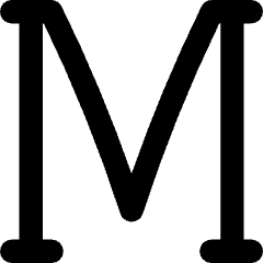 Slab Serif Font Icon from Flex Remix Set
