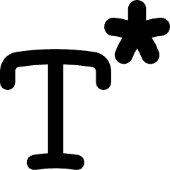 Text Footnote Icon from Flex Remix Set