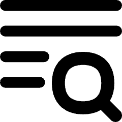 Text Search 1 Icon from Flex Remix Set