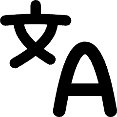 Translate Text Icon from Flex Remix Set