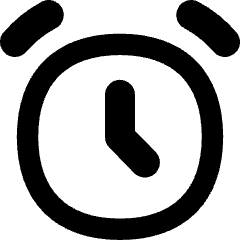 Alarm Clock Icon from Flex Remix Set