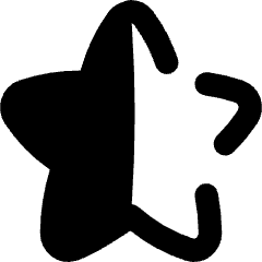 Half Star 2 Icon from Flex Remix Set