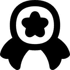 Star Badge Icon from Flex Remix Set
