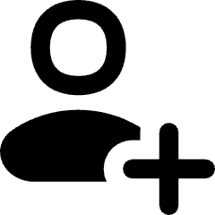 User Add Plus Icon from Flex Remix Set