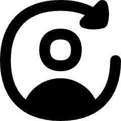 User Arrows Account Switch Icon from Flex Remix Set