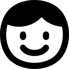 User Face Male Icon from Flex Remix Set