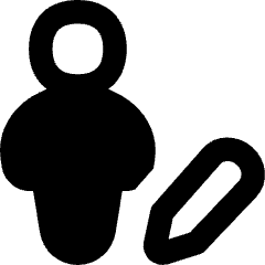 User Full Body Edit Pencil Icon from Flex Remix Set