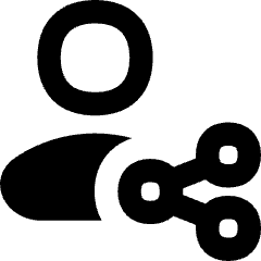 User Share Icon from Flex Remix Set