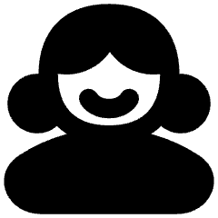 User Single Neutral Female Icon from Flex Remix Set