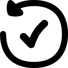 Check Backward Icon from Flex Remix Set