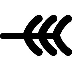 End Point Branches Icon from Flex Remix Set