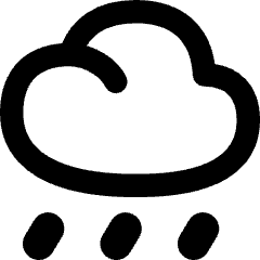 Rain Cloud Icon from Flex Remix Set