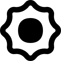 Sun Icon from Flex Remix Set