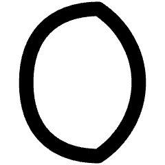 Waning Gibbous Moon Icon from Flex Remix Set